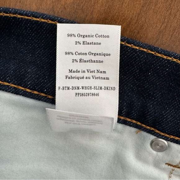 NWOT Everlane Way-High Slim Jean Pure Blue 29 - Picture 4 of 5